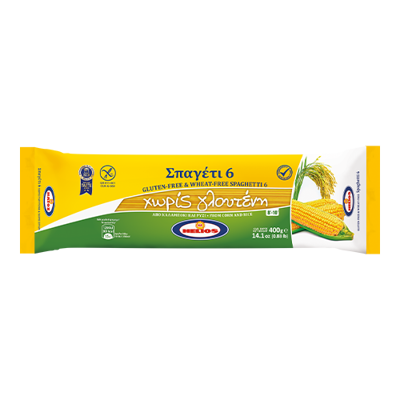 Wholesale Helios Pasta Spaghetti #6 Gluten Free 500 Gram- Bulk