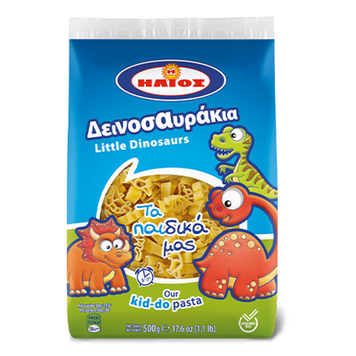 Wholesale Helios Pasta Kids Little Dinosaurs 500 Gram- Bulk