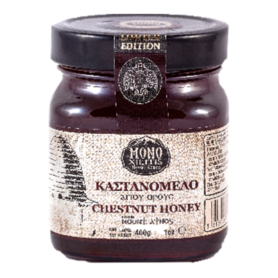 Wholesale Evlogia Honey Chestnut From Mt. Athos 400 Gram- Bulk