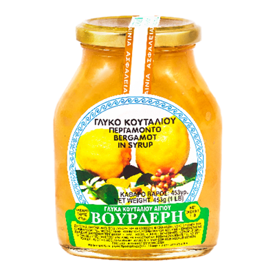Wholesale Vourderis Preserve Pergamotto 453 Gram- Bulk