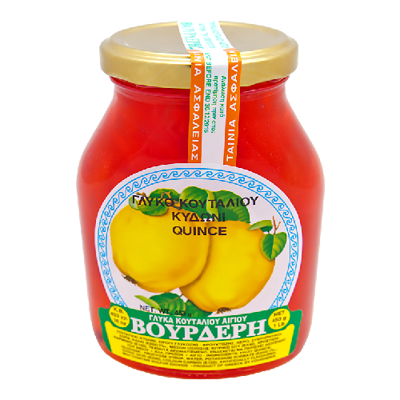 Wholesale Vourderis Preserve Quince 453 Gram- Bulk