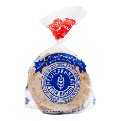 Wholesale Pita Mediterranean Blue 10 Pc.- Bulk