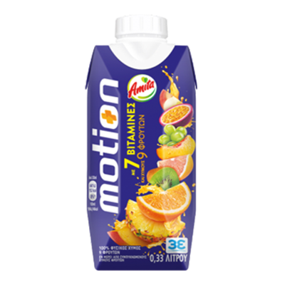 Wholesale Amita Juice Motion Multivitamin 330 Ml- Bulk