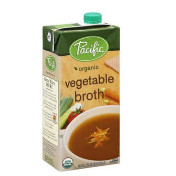 Wholesale Pacific Foods Broth Vegetable Og 32oz- Bulk