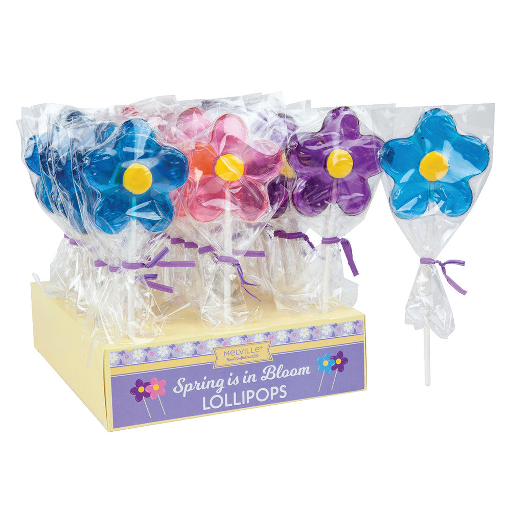 Wholesale Spring Daisy 1 Oz Lollipop- Bulk