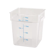 Wholesale Winco Each 18 Quart Food Storage Container- Bulk