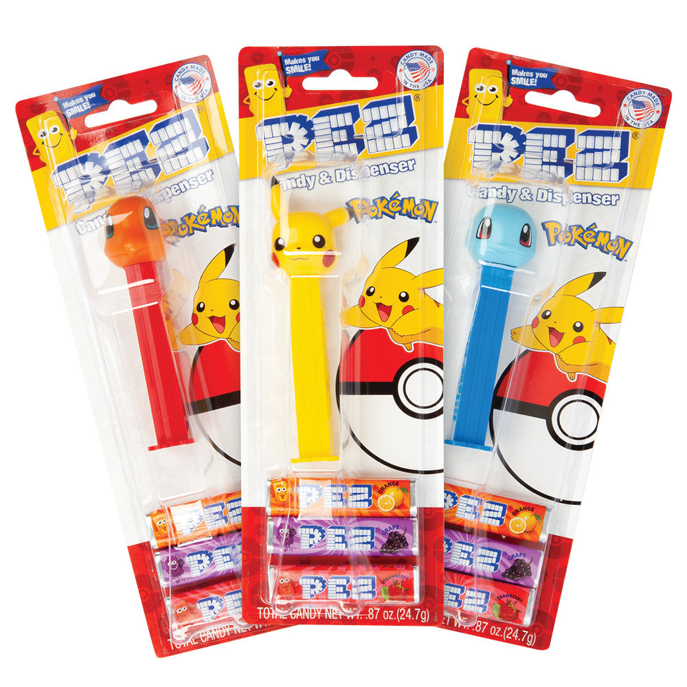 Wholesale Pez Pokemon Blister Pack 0.87 Oz *Sf Dc Only*- Bulk