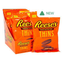 Wholesale Reese'S Peanut Butter Cups Thins Milk Chocolate 3.1 Oz Peg Bag- Bulk