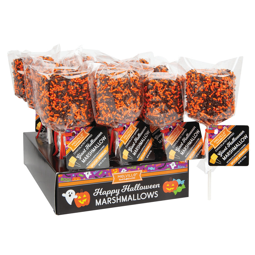 Wholesale Giant Halloween Marshmallow Pop 2 Oz- Bulk