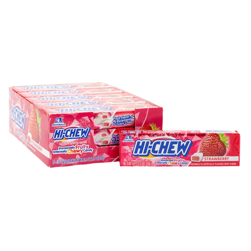 Wholesale Hi-Chew Strawberry 1.76 Oz- Bulk