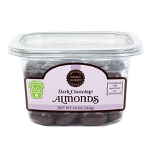 Wholesale Nancy Adams Dark Chocolate Almonds 10 Oz Tub- Bulk