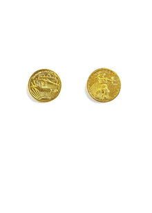 Wholesale Madelaine Chocolate Medium Gold Coins (1¼") (11 lb) 17.6 OZ Per Case- Bulk