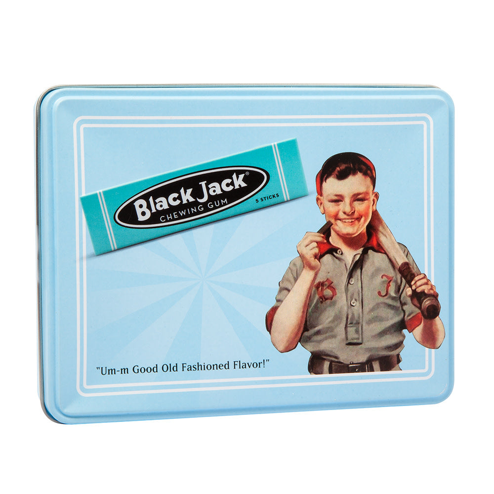 Wholesale Black Jack Gum 4.4 Oz Tin- Bulk