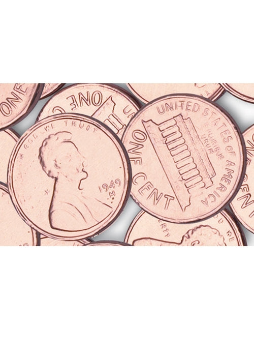 Wholesale Madelaine Chocolate Copper Penny Coins (1½") (11 lb) 17.6 OZ Per Case- Bulk