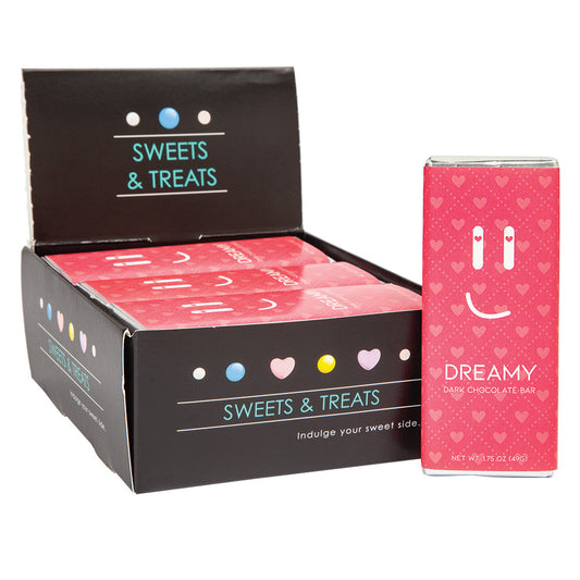 Wholesale MoMints Dark Chocolate Emotion Bar Dreamy 1.75 Oz- Bulk