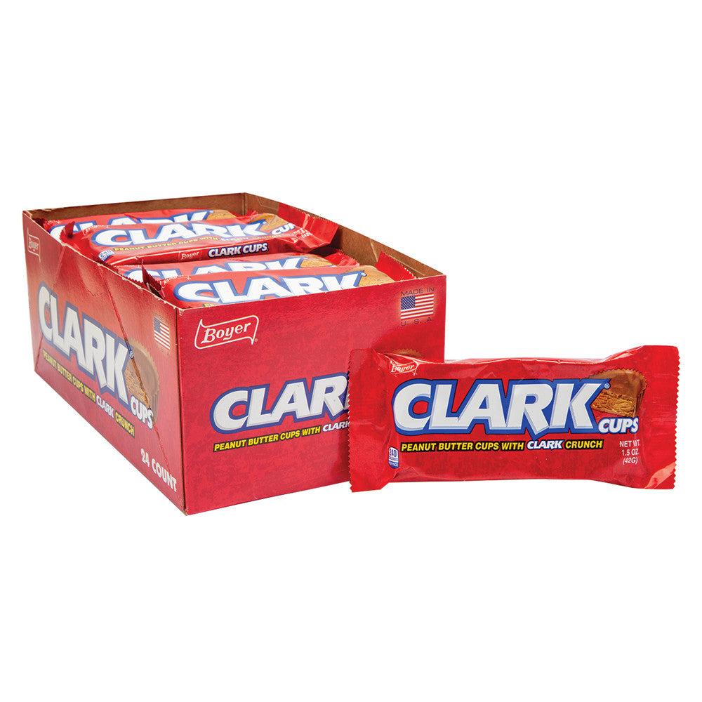 Wholesale Clark Cups Peanut Butter Cups With Clark Crunch 1.5 Oz- Bulk