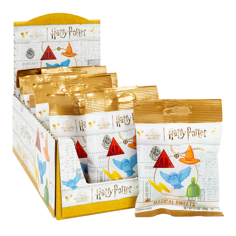 Wholesale Jelly Belly Harry Potter Magical Sweets 2.1 Oz Peg Bag- Bulk