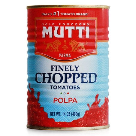 Wholesale Mutti Case Chopped Tomato- Bulk