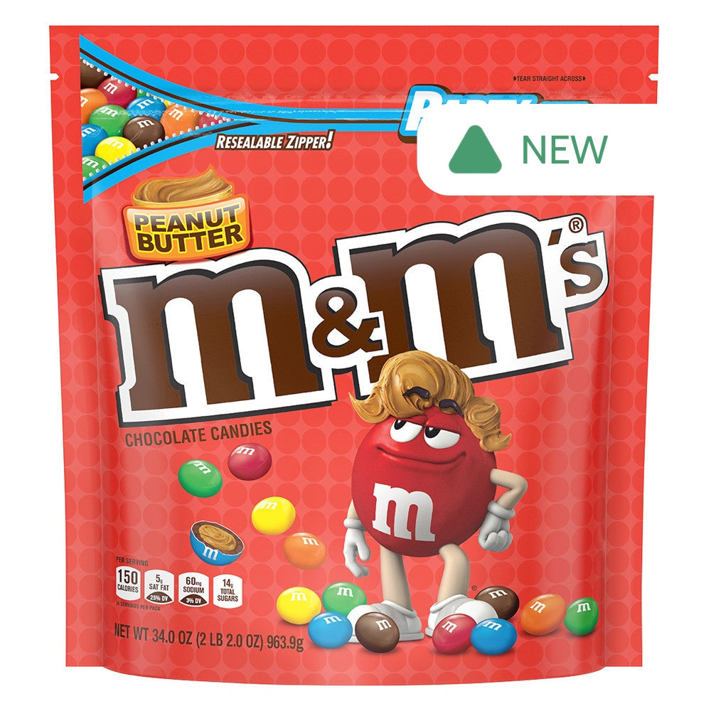 Wholesale M&M'S Peanut Butter 34 Oz Pouch- Bulk