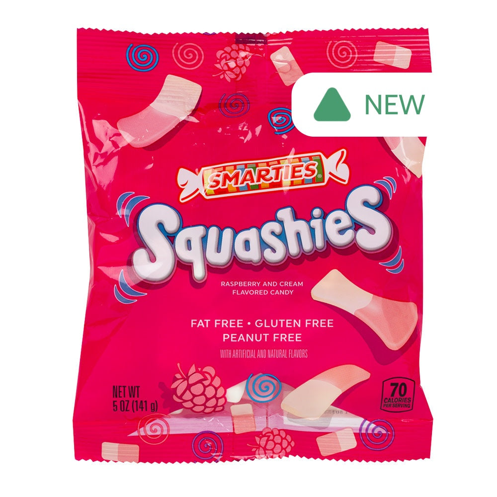 Wholesale Smarties Squashies 5 Oz Peg Bag- Bulk