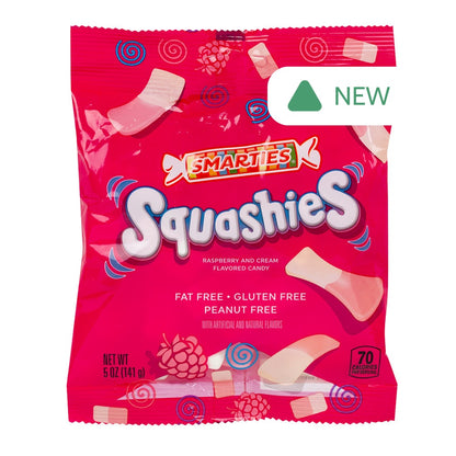 Wholesale Smarties Squashies 5 Oz Peg Bag- Bulk