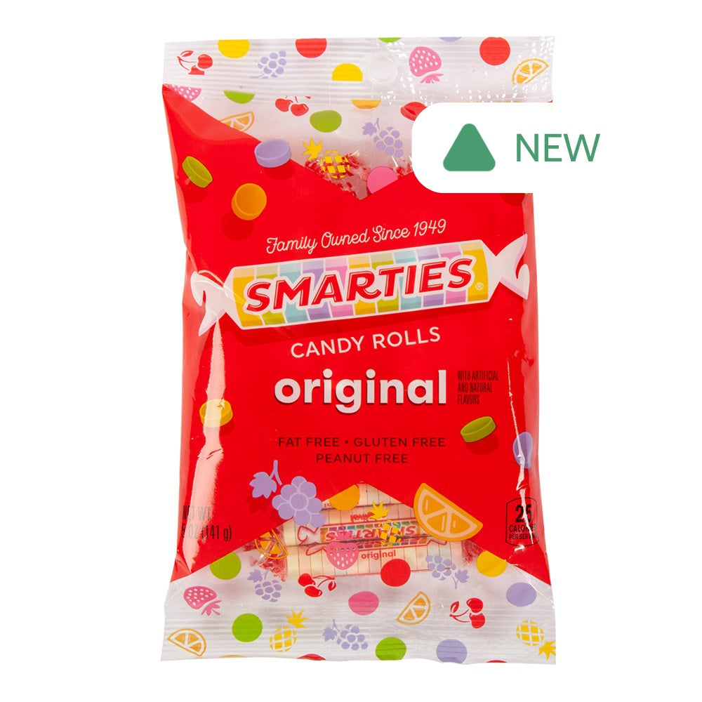 Wholesale Smarties Original 5 Oz Peg Bag- Bulk