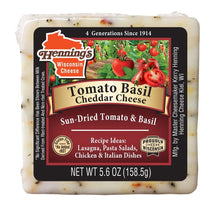 Wholesale Henning's Tomato Basil Cheddar Cheese 5.6 Oz- Bulk
