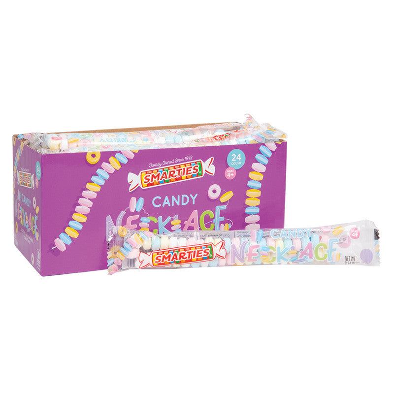 Wholesale Smarties Candy Necklace- Bulk