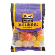 Wholesale Pdc Clear Window Bag Giant Gum Drops Peg Bag 7 Oz- Bulk