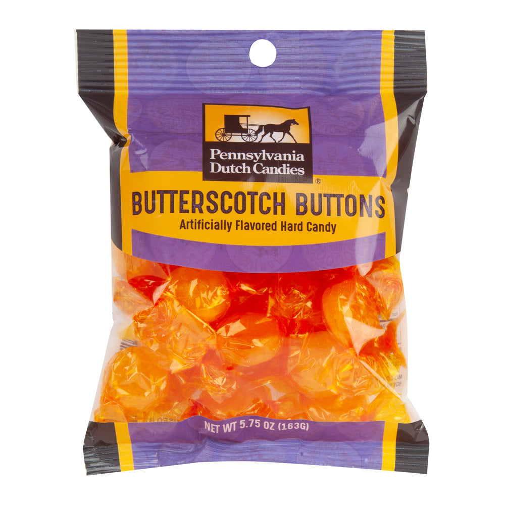 Wholesale Pdc Clear Window Bag Butterscotch Peg Bag 5.75 Oz- Bulk