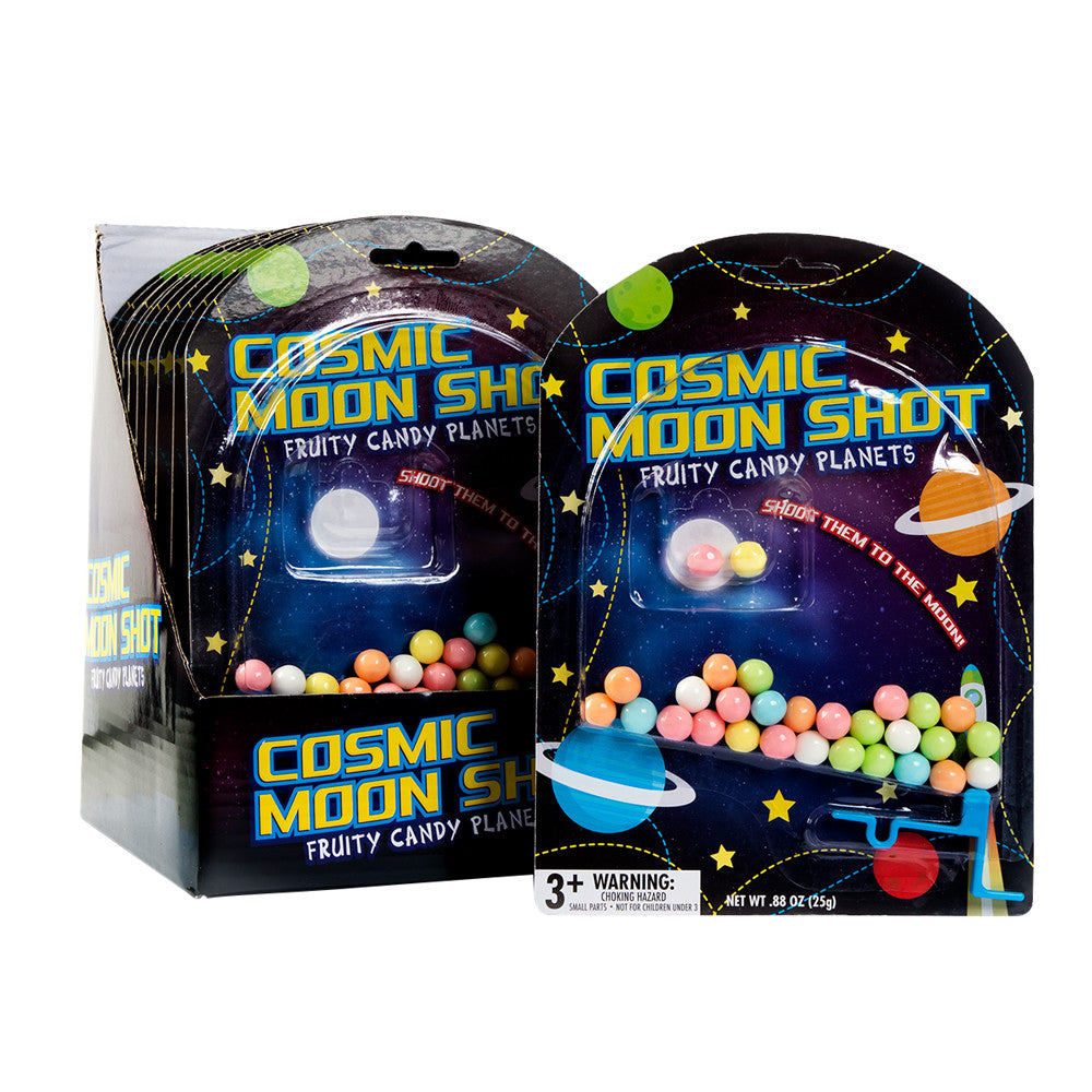 Wholesale Cosmic Moon Shot Fruity Candy 0.88 Oz- Bulk