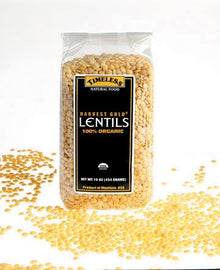 Wholesale Timeless Harvest Gold Lentils- Bulk