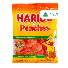 Wholesale Haribo Peaches Gummi Candy 5 Oz Peg Bag- Bulk