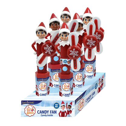 Wholesale Elf On The Shelf Candy Fan With Light 0.28 Oz- Bulk