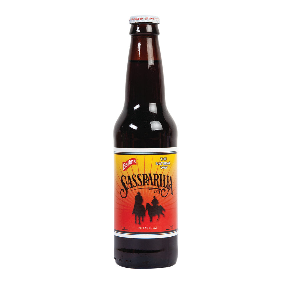 Wholesale Barons Boothill Sarsparilla Soda 12 Oz Bottle- Bulk
