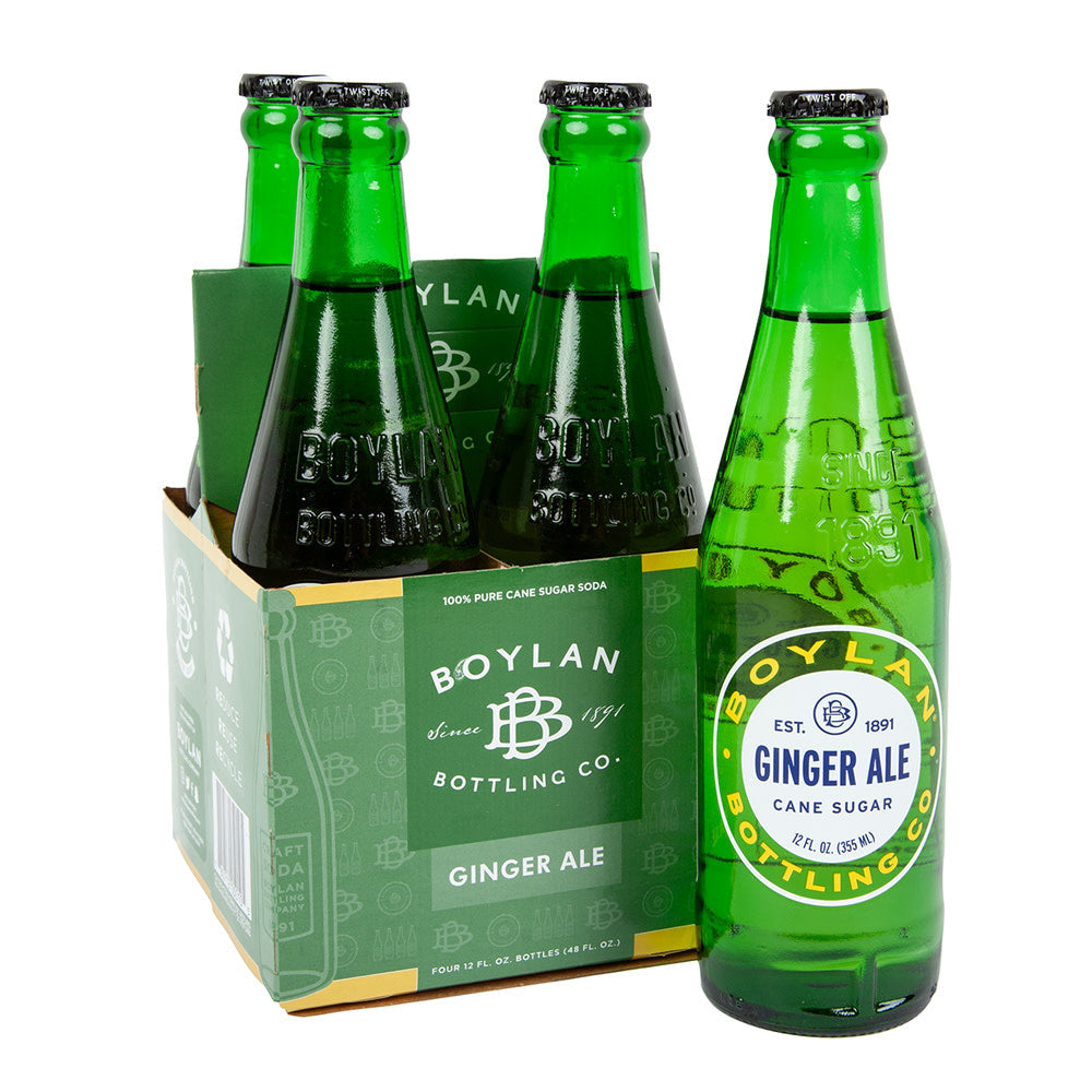 Wholesale Boylan Ginger Ale 4 Pk 12 Oz Bottle- Bulk