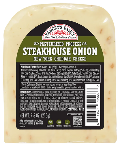 Wholesale Yanceys Fancy Chd Steakhouse Onion- Bulk