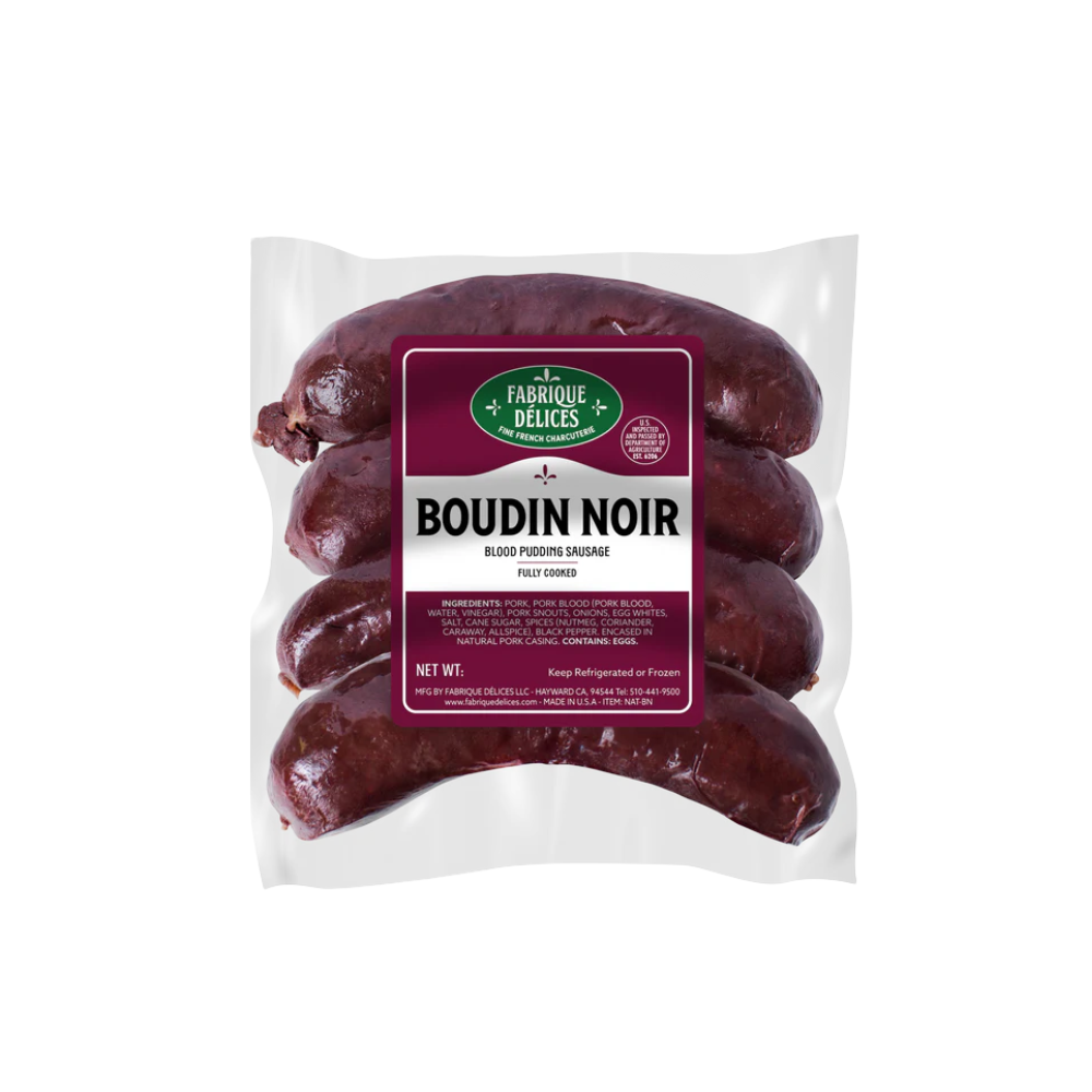 Wholesale Fabrique Case Boudin Noir Blood Sausage- Bulk
