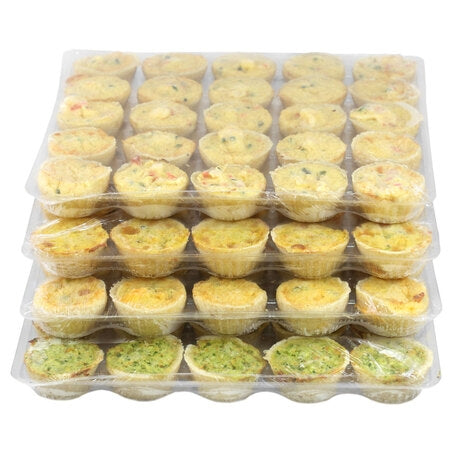 Wholesale Entremes Case Assorted Mini Quiche- Bulk