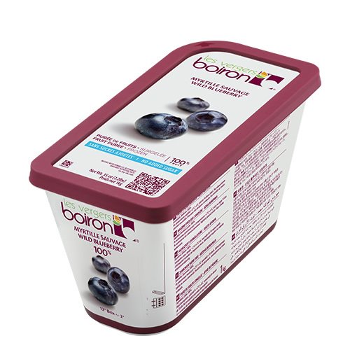 Wholesale Boiron 100% Blueberry Puree 1kg- Bulk