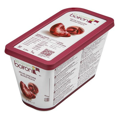 Wholesale Boiron Blood Peach Puree 1kg- Bulk