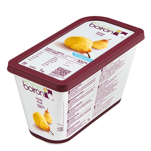 Wholesale Boiron 100% Pear Puree 1kg- Bulk
