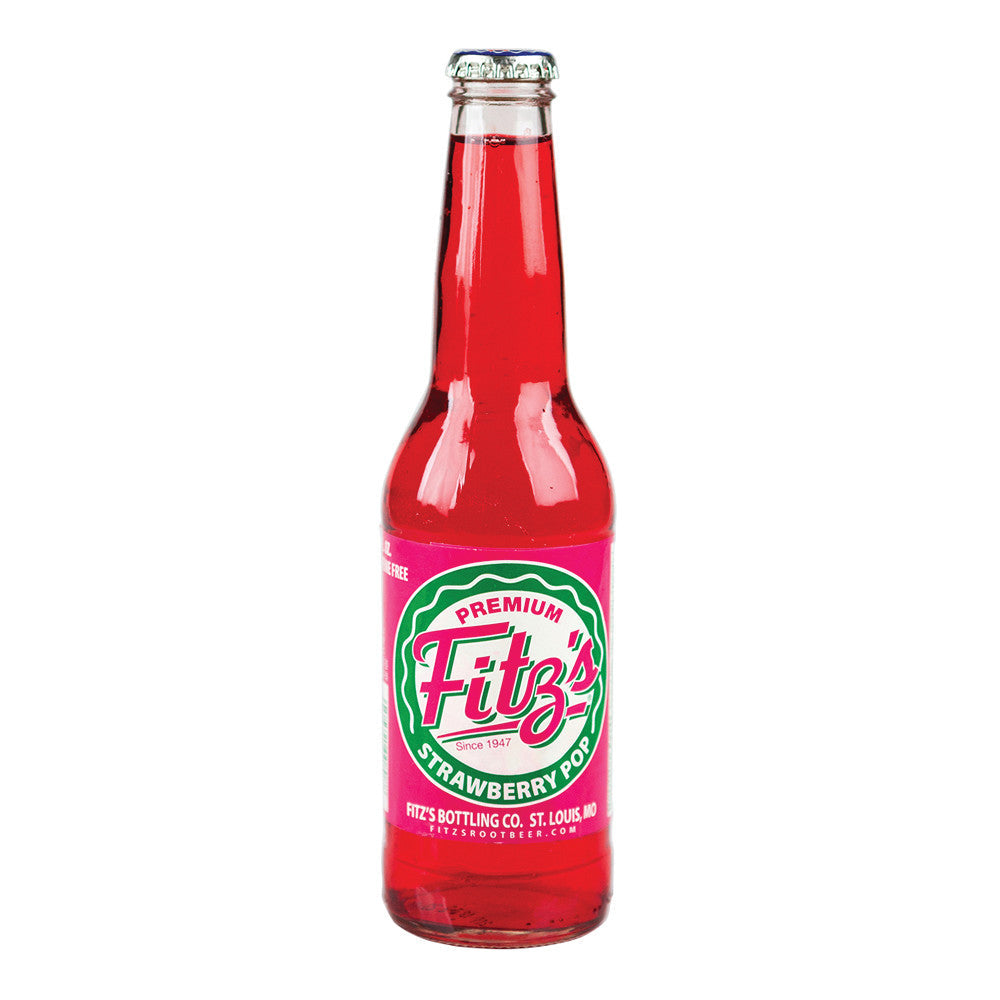 Wholesale Fitz'S Strawberry Pop 12 Oz Bottle- Bulk