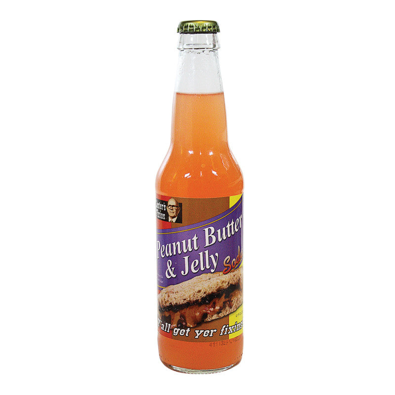 Wholesale Lester'S Fixins Peanut Butter & Jelly Soda 12 Oz Bottle- Bulk