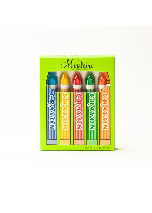 Wholesale Madelaine Chocolate 2½ Oz. Crayon Box- Bulk