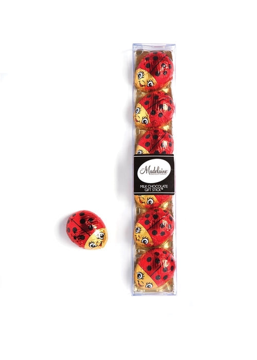 Wholesale Madelaine Chocolate 3 Oz. Lady Bug Gift Stick® (6 Pc)- Bulk