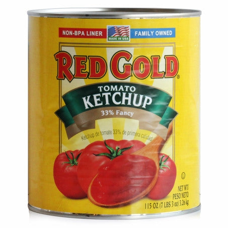Wholesale Red Gold Each Ketchup Cans- Bulk