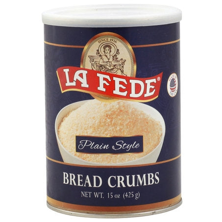 Wholesale La Fede Case Plain Style Bread Crumbs- Bulk