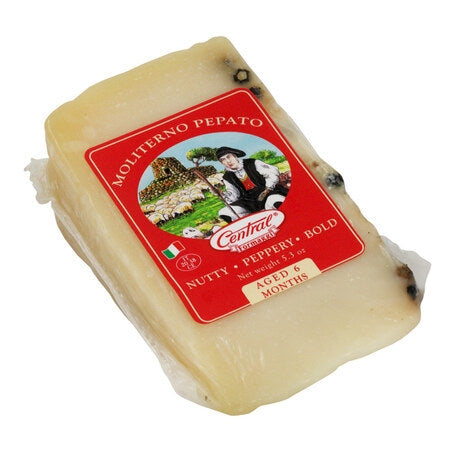 Wholesale Central Moliterno Pepato Cheese Wedge | 5.3 oz- Bulk