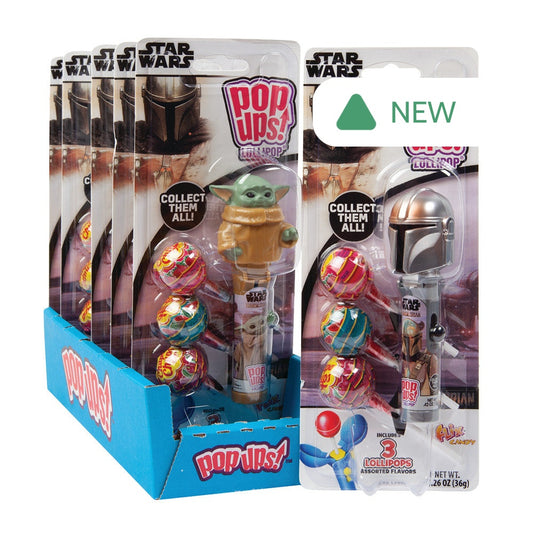 Wholesale Pop Ups Star Wars The Mandalorian 1.26 Oz Blister Pack- Bulk